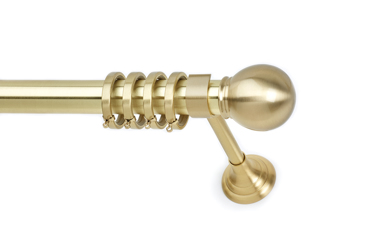 Anartisi Κουρτινόξυλο Χρυσό Φ35 SFERA Χρυσό Σατινέ